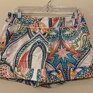 Colorful Paisley Women's Shorts